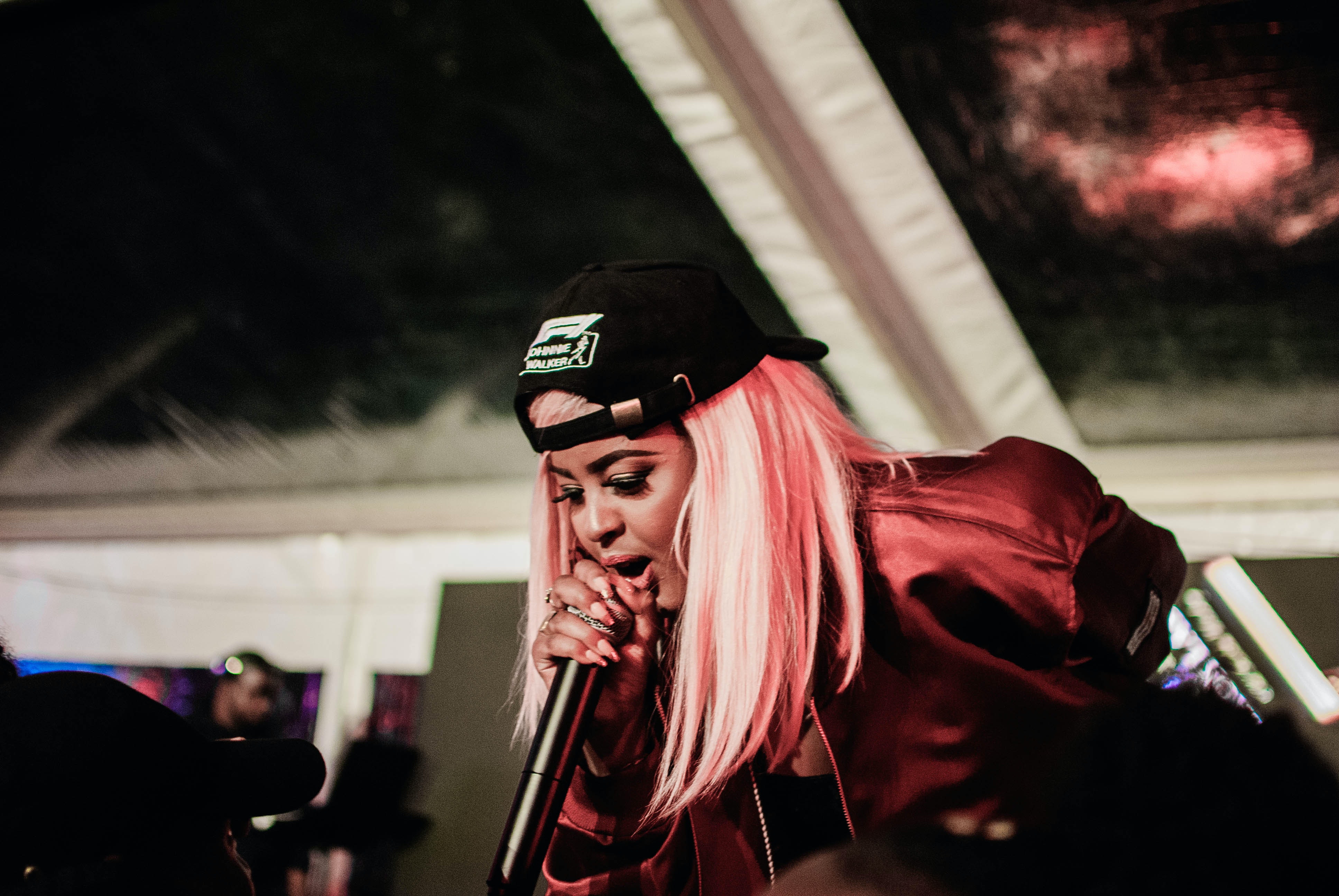 DJ performing live set